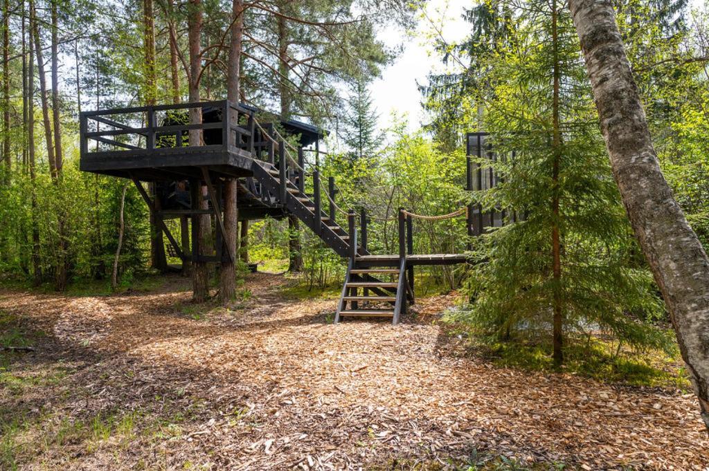 Sambliku Treehouse Villa Jogisoo Bagian luar foto